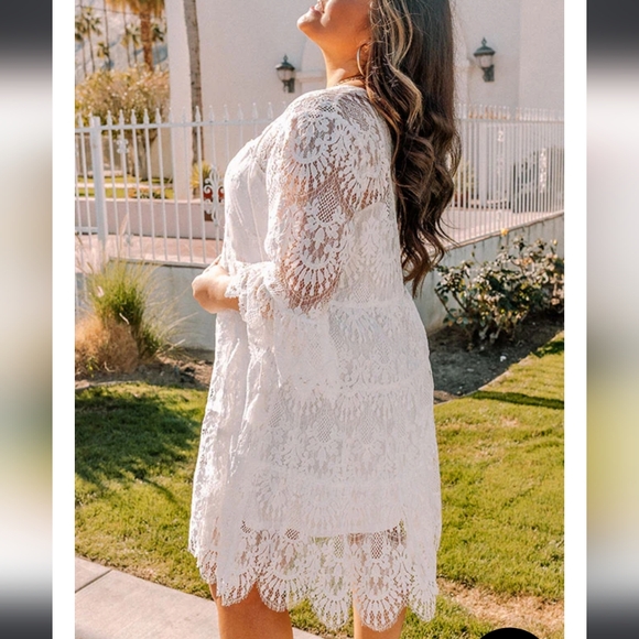 Impressions, white, 1x lace dress - Picture 6 of 12
